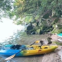 ご商談中！引き取り限定！カヤック　安定感抜群　沈まないシットオン　フィッシング使用