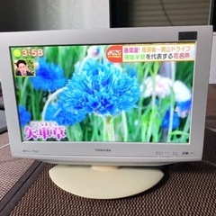 【ネット決済・配送可】TOSHIBA  液晶カラーテレビ 東芝 