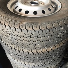 12インチ　キャリー純正　タイヤ、ホイールセット　バリ溝