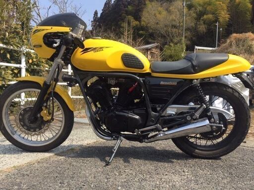 【売却済】気軽なビンテージ！ルネッサ（SRV250兄弟車）をボーイズレーサー風のイメージでライトカスタム!