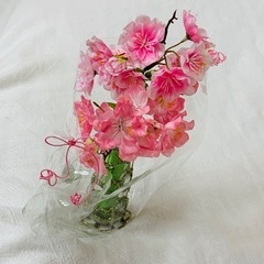 【インドア花見に❣️】桜の置物・インテリア