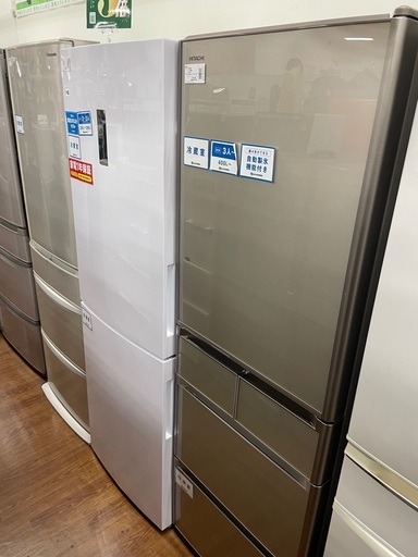 HITACHI  5ドア冷蔵庫　RーS4200E 2015年製　415L