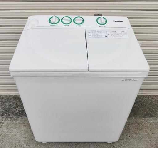 【良品・清掃済み】Panasonic パナソニック　2層式　2層式洗濯機　洗濯機　2018年製　NA-W40G2　4キロ