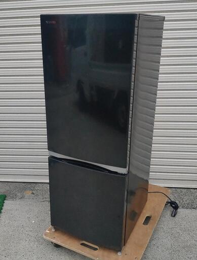 【クリーニング済】2018年製 TOSHIBA 2ドア冷凍冷蔵庫　GR-M15BS