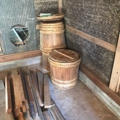 味噌や醤油を作る樽