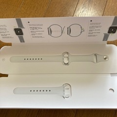 Apple Watch スポーツバンド　白