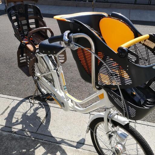 子供乗せ自転車　お話中