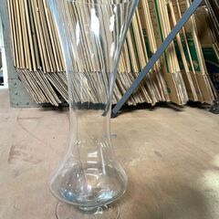 311け　ガラス花瓶　フラワーベース　ＳＥＶＡ　高さ４０㎝　セバ花瓶