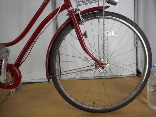 a961★特価　清掃　整備済み★ブリジストン　デコレッタ★ 中古自転車 【26インチ　赤 】