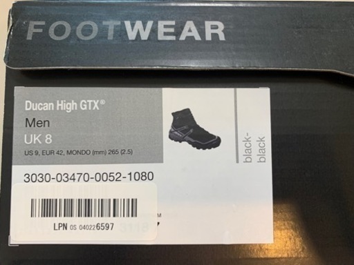 本日限定】マムート Ducan High GTX Black | w2-worldbuffet.co.uk