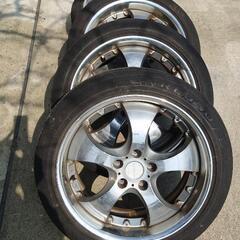 18インチSHALLENホイール、225/45R18 レグノGR-XT