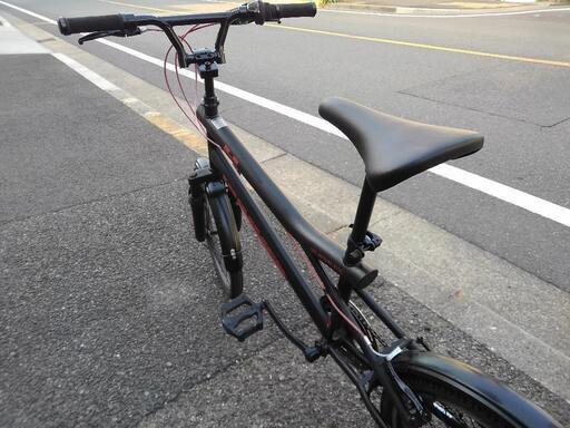 中古自転車2805 前後タイヤ新品！ 折り畳み ハマー 20インチ 6