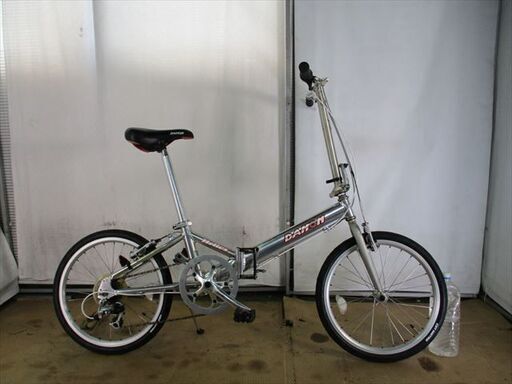 B813★￥19800★整備済み 中古折りたたみ自転車 DAHON Helios ポリッシュ【20インチ 】前後タイヤチューブ新品(*^▽^*)