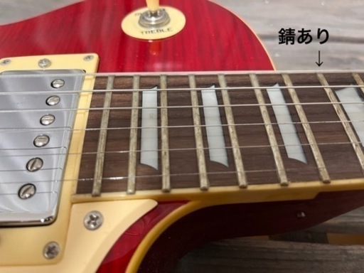 けいおん K-ON 平沢唯オフィシャルモデルレスポールエレキギター (ゆかり) 裾野の弦楽器、ギターの中古あげます・譲ります｜ジモティーで不用品の処分