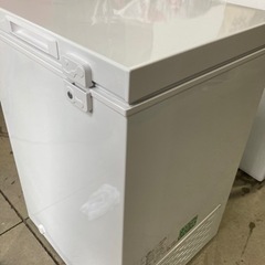 maxzen 98L 上開き冷凍庫 冷凍ストッカー JF100ML01WH 2020年製 鍵欠品