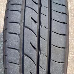 夏タイヤ165/55R14ブリヂストン 14インチアルミ付き 4本セット