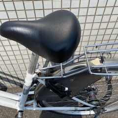 かなり上物！通学用に！マルキン自転車　BAA　27インチ　内装3段シティサイクル　前カゴ、オートライトつき　鹿児島市