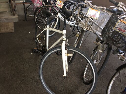 リサイクルショップどりーむ荒田店 46 自転車 クロスバイク ２８インチ ...