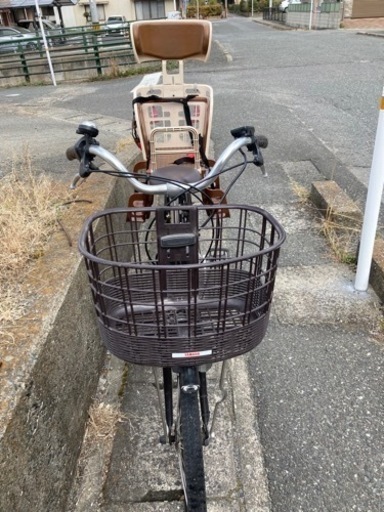 子供乗せ付き電動自転車　　決まりました