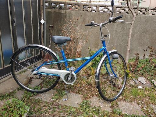 自転車　ナショナル　27インチ三段変速
