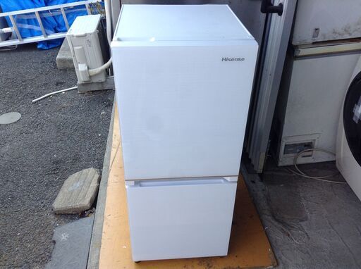 ※ジモティーns220312-009Z ハイセンス ノンフロン冷凍冷蔵庫 HR-G13B-W 中古 美品！！