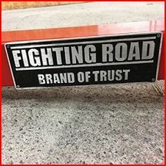 状態良好 FIGHTING ROAD/ファイティングロード プレスベンチ－ＴＲＵＳＴ＋バーベルシャフト 1本+ラバープレート60Kg 手渡し希望/自社配送可能（配送エリアについてお問い合わせください）