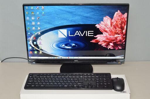 中古良品 一体型パソコン Windows10+office NEC DA770/G core i7-7500U/新品爆速SSD1TB/8GB/23.8 インチ/ブルーレイ/無線内蔵/テレビ機能
