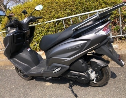 売れました！ 動画有り SUZUKI バーグマン 125 原付2種 超美車 リアキャリア シガーソケット USBポート付き 極上 125cc