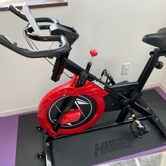 ハイガー産業 スピンバイク 静音 心拍数 フィットネスバイク HG-YX  