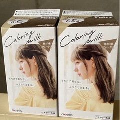 [板橋区]ヘアカラー乳液・パルティ2箱¥1,000