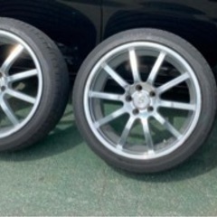 スポーツテクニック19インチ8.5Ｊホイールダンロップタイヤセット❗️