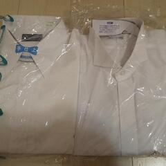 白カッターシャツ2枚Lサイズ長袖