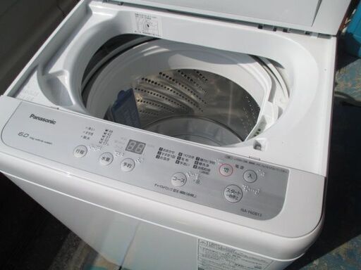 PANASONIC　NA-F60B13　6KG　2019年製　全自動洗濯機　美品
