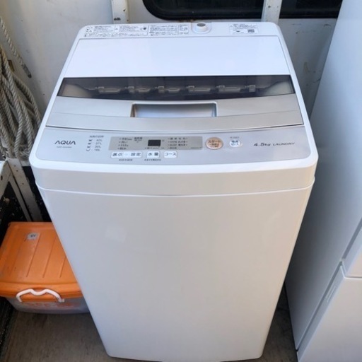 AQUA 2020年製 全自動洗濯機 4.5㌔