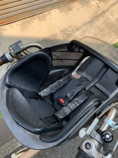 中古】子ども乗せ 電動アシスト付き自転車 3人乗り【防犯登録抹消済】 購入 
