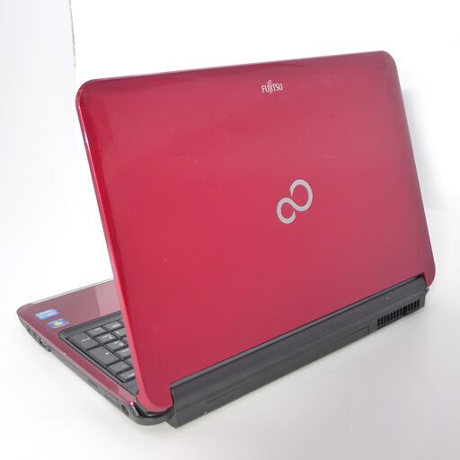 保証付 中古良品 15.6型 赤色 ノートパソコン 東芝 T451/35DR 第2世代