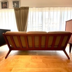 【値下げ】unico ソファ VISKA(ヴィスカ) 3シーター