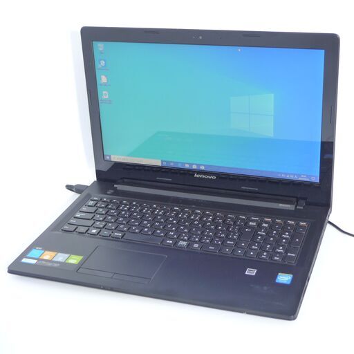 中古美品 新品高速SSD Wi-Fi有 ノートパソコン Lenovo G50-30 15.6型 Celeron 4GB DVDRW 無線 Bluetooth webカメラ Windows10 Office