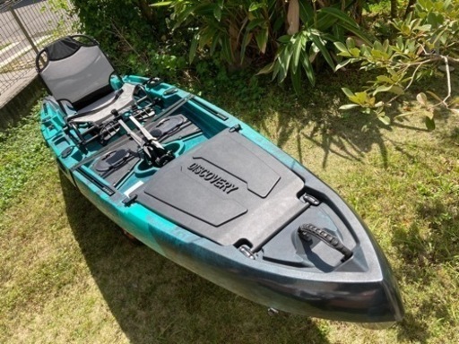 取引終了　ありがとうございました。11ft 足漕ぎカヤック（フィンタイプ）　新品未使用