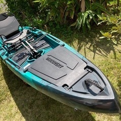 取引終了 ありがとうございました。11ft 足漕ぎカヤック（フィンタイプ 