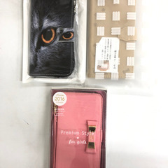 スマホケース　iPhone7plus/8plus ピンク　猫　ア...