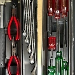 【譲り先が決まりました】KTC 工具箱 工具セット ほぼ未使用