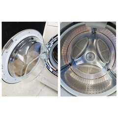 TOSHIBA 東芝 TW-2100VE 洗濯乾燥機 2008年製 ヒートポンプ ハイブリッドドラム式