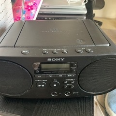 SONY ソニー CDラジオ ZS-S40 ワイドFM対応