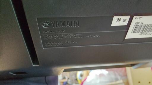 YAMAHAヤマハP-85デジタルピアノ　椅子•ペダル•取り扱い説明書付