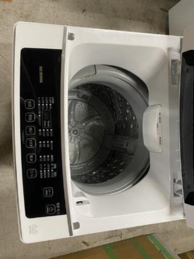美品 2020年製 アイリスオーヤマ 全自動洗濯機 IAW-T602E  ホワイト