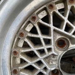 14インチ　SSR フォーミュラメッシュ　シルバー　2本