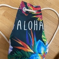 Alohaリュックサック、ハワイ、かばん、バッグ