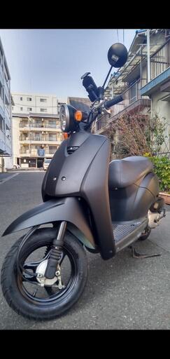 【配送可\u0026整備済】フルマッドブラック　ホンダ　トゥデイ　AF61　4st　原付　バイク　50cc　スクーター