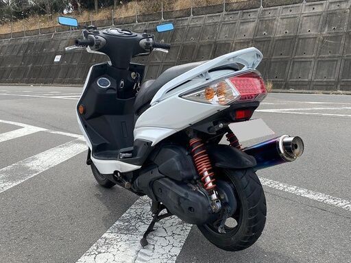 自賠責 Ｒ6.3.9迄  ヤマハ シグナスX 2型最終モデル 台湾フルパワー カスタム多数 ROSSOマフラー MFRシート SE46 SE44 自賠責 R6.3.9迄 ヤマハ シグナスX 2型最終モデル 台湾フルパワー